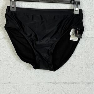 Island Escape Bikini Bottoms,  Black Size 6